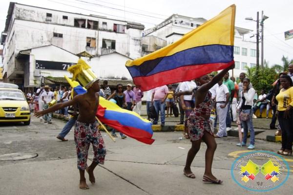 Se realizó el desfile de comparsas en el Día de la Afrocolombianidad