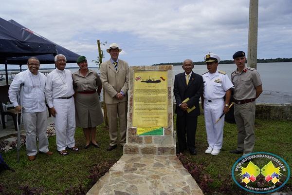 Se rindió homenaje a los héroes del buque SS Tritonia