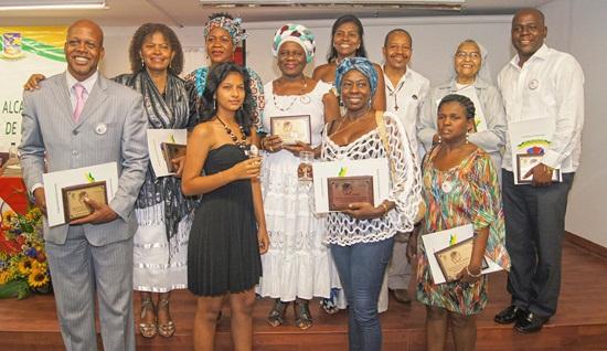 Ilustres personajes Afro fueron exaltados durante el evento de La Gran Noche Negra