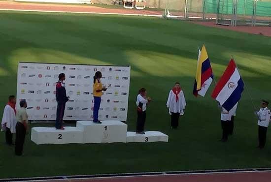 Yadira Moreno ganó para Colombia dos medallas de oro en Juegos Bolivarianos de Perú