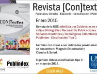 La USC recibe nuevamente indexación por parte de Colciencias para una de sus revistas científicas