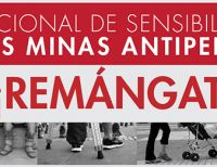 La Policía en Buenaventura se une a la campaña Remángate! en  conmemoración del Día Mundial Para la Sensibilización Contra las Minas Antipersonal