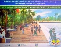 Fueron presentados los diseños del Malecón en su primera etapa