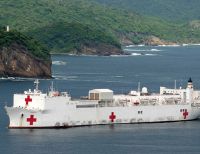 Todo listo para la llegada del barco hospital USNS Comfort a Buenaventura