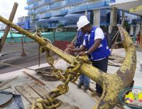 Inició la recuperación de los monumentos del Bulevar del Centro de Buenaventura