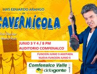 Se presentará en Buenaventura la obra “Cavernícola”, con el reconocido actor Luis Eduardo Arango