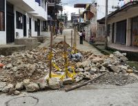 Hidropacífico avanza en la reposición de redes de alcantarillado en dos barrios de Buenaventura