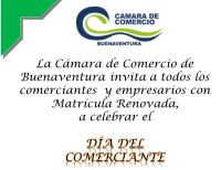 Cámara de Comercio invita a los comerciantes a celebrar su día