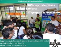 SENA realizará Feria de Orientación Vocacional para toda la comunidad en Complejo Salomia de Cali