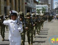 En Buenaventura también se realizó el desfile del Día de la Independencia de Colombia