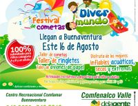 Festival de Cometas en el Centro Recreacional de Comfenalco Valle Regional Buenaventura