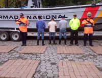 Armada Nacional y Policía Nacional interceptan más de una tonelada de cocaína en aguas del pacífico