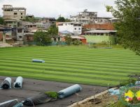 Polideportivo del barrio La Independencia se entregará a finales de octubre