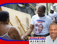 Bernardino Quiñones visitó algunos sectores de los barrios Rockefeller, Modelo, María Eugenia y Bellavista en puerta a puerta