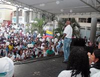 En multitudinario cierre de campaña, candidata del Centro Democrático presentó su patrimonio y sus declaraciones de renta de los últimos cinco años