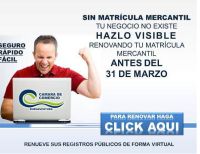 Renovar la matrícula mercantil es la mejor forma de hacer visible su negocio