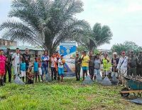 Dimar participó en jornada de limpieza en playa del Bajito Tumaco