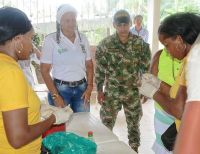 Gestora social lideró brigada de salud en zona rural del distrito de Buenaventura