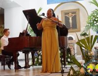 Concierto de la soprano Betty Garcés Bedoya en la Catedral San Buenaventura fue todo un éxito