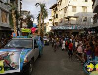 Desfile de carrozas de las 14 candidatas al Reinado Señorita Buenaventura Folclor 2016