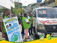 EPA apoya a la fundación Agroesop en jornada de concientización y distribución de canasta de reciclaje en vehículos