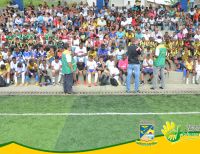 Inderbuenaventura realizó el lanzamiento de la escuela de formación de fútbol Real Madrid