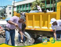 Se realizó jornada de limpieza en la Plazoleta del Pascual