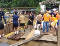 Armada Nacional brinda asistencia humanitaria a las comunidades de Bahía Solano, durante emergencia invernal