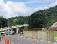 Se suspende instalación de puente peatonal en Triana sobre vía Alejandro Cabal Pombo