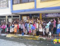 Club de Leones Buenaventura Monarca entregó 120 desayunos a habitantes de la calle