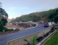 Calzada derecha del viaducto Peñalisa ya está al servicio en la doble calzada Buenaventura-Loboguerrero