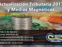 La Cámara de Comercio de Buenaventura invita a la capacitación de Actualización Tributaria 2017 y Medios Magnéticos el 3 de febrero