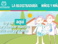 Desde ahora el portal web de la Registraduría Nacional tiene un nuevo espacio para los menores colombianos