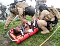 La Armada Nacional evacuó menor de edad herido al parecer por integrantes del ELN