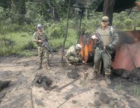 Fuerzas Militares, Policía y Fiscalía destruyeron dos refinerías ilegales en Tumaco, Nariño