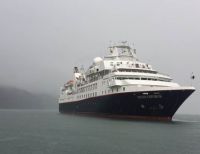 Crucero con turistas de la Unión Europea visitó Bahía Solano