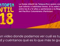 La Dirección Técnica de Cultura invita a la comunidad bonaverense a participar en la convocatoria infantil de Telepacífico