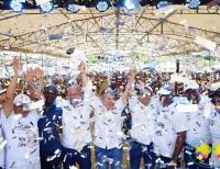 Multitudinaria fue la asistencia al cierre de campaña de Roy Barreras el 25 de febrero en Buenaventura