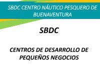 Estas son los servicios que tiene el Centro de Desarrollo Empresarial del Sena en Buenaventura