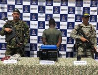 Destruyen campo minado preparado por el ELN para atentar contra la población y la fuerza pública