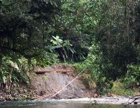 Habitantes de San Cipriano piden medidas urgentes para evitar desabastecimiento de agua por deslizamiento de tierras