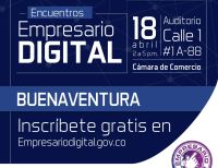 En la Cámara de Comercio de Buenaventura se realizará el encuentro Empresario Digital del Mintic