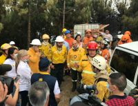 Gobernadora del Valle intercedió ante la Nación para conseguir helicóptero bambi que atienda grave incendio en Dapa