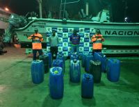 La Armada Nacional incautó combustible de contrabando en Tumaco