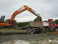 Construcción de los tanques de almacenamiento de agua en Loma Alta avanza de forma positiva