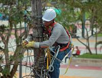 Epsa ordenó los cables y equipos instalados por las compañías de telecomunicaciones en los postes de energía de Buenaventura