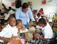 Niños de la vereda La Brea reiteran compromiso de cuidar el agua