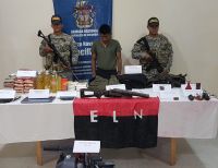 La Armada de Colombia capturó un presunto integrante del ELN