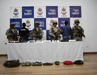 En operación conjunta con el Ejército Nacional y la Armada de Colombia, se logró la captura de dos presuntos integrantes del ELN en el Litoral del San Juan