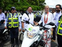 Gobernadora entregó parque automotor para cuerpo de Agentes de Tránsito del Valle